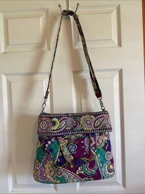 Vera Bradley Heather Paisley Double Handle Bag